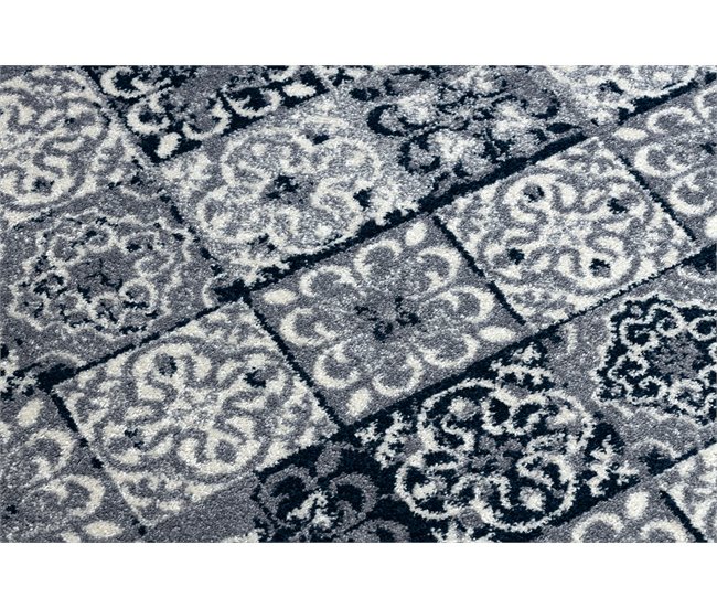 Alfombra HEOS 78586 LABOR DE RETAZOS AZULEJOS DE LISBOA 190x270 Gris