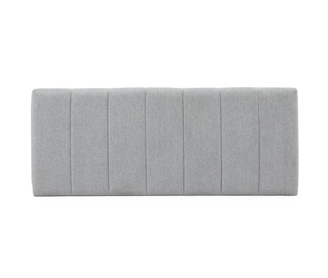 Cabecero tapizado Creta Gris 160 Gris