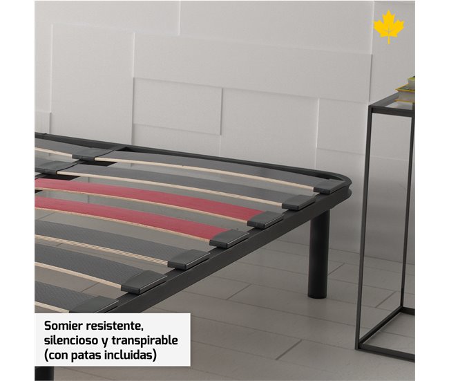 Somier con Patas Descansin | Materiales Resistentes | Silencioso 