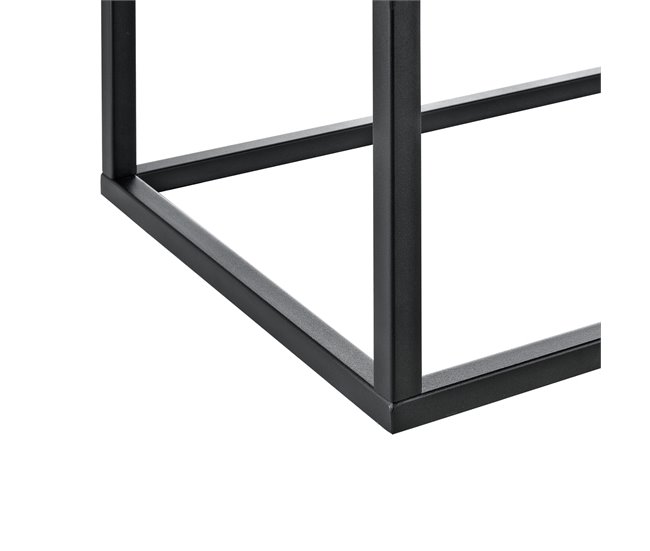 Banco Salta tapizado tela / metal 120x38 Gris