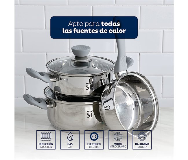 Juego de batería de cocina Multicolor