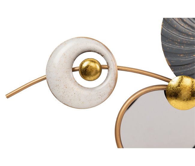 Adorno Metal Adda Home Azul