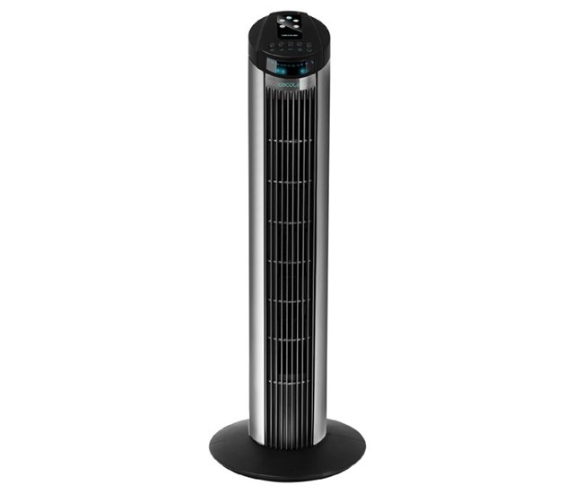 Ventilador de torre EnergySilence 890 Skyline Cecotec Negro