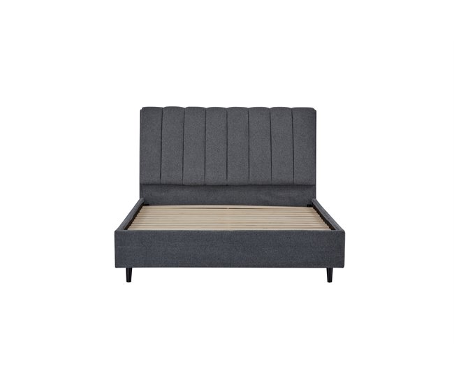 Cama MAJESTIC 150x190cm color gris Gris