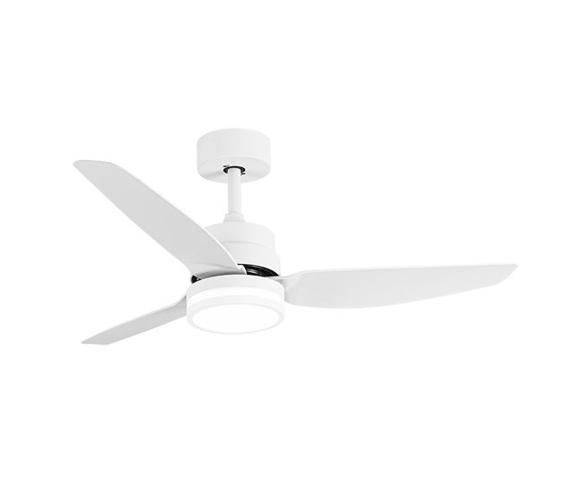 Ventilador De Techo Metal Serie Jarama Blanco