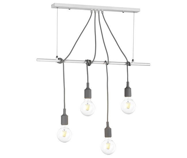 Lámpara de techo WIRE 4 marca ONLI LIGHTING Blanco