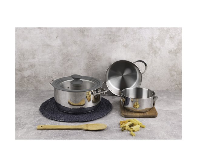 Batería de Cocina Foodies Multicolor