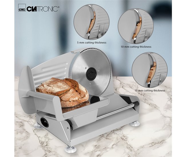 Cortafiambres Clatronic MA 3585 Plateado