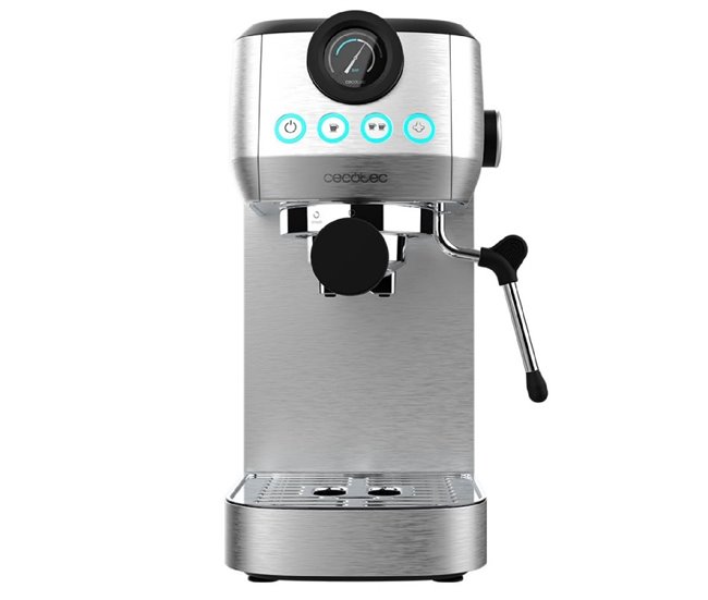 Cecotec Cafetera express Power Espresso 20 Steel Pro Inox