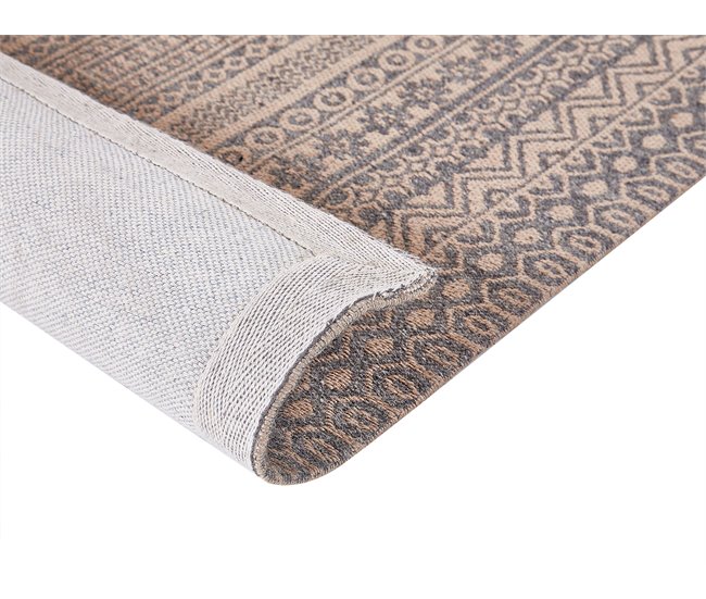 Beliani Alfombra de pelo corto BAGLAR 80x150 Beige
