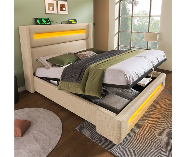 Canapés abatibles Beige