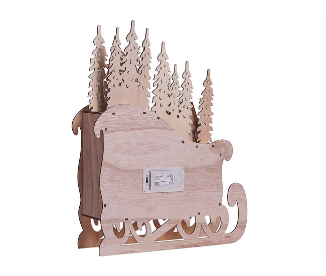 Beliani Accesorio decorativo IMPALA Marron