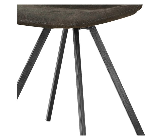 ATLANTA-Silla x2 Marron