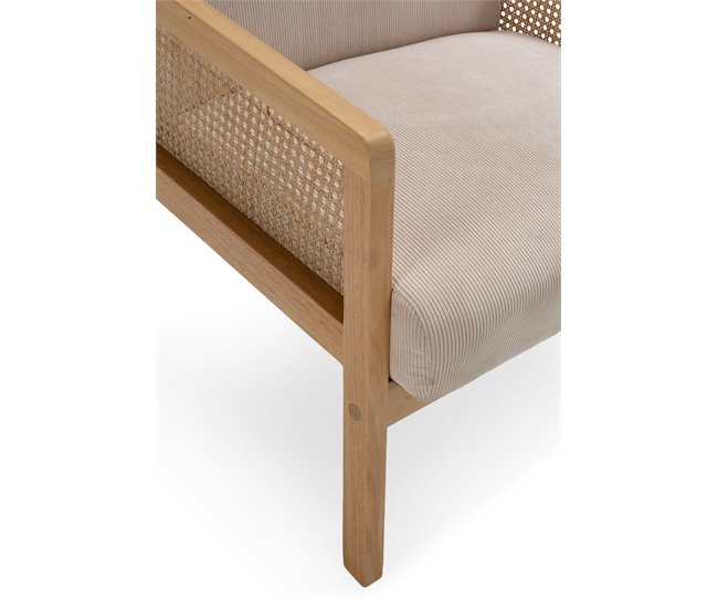 Sillón decorativo DEBRA Beige