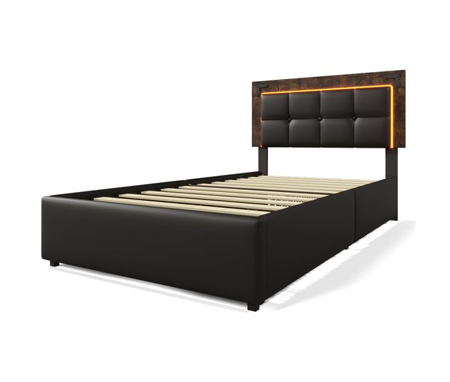 Camas individuales Negro