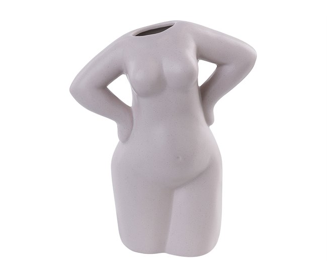Beliani Jarrón para flores KILKIS Beige