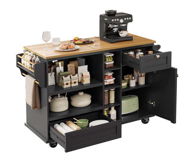 Armarios de Cocina 129 Negro