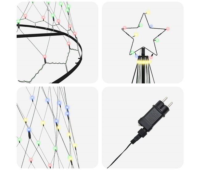 Árbol Navidad - Árbol navideño Multicolor