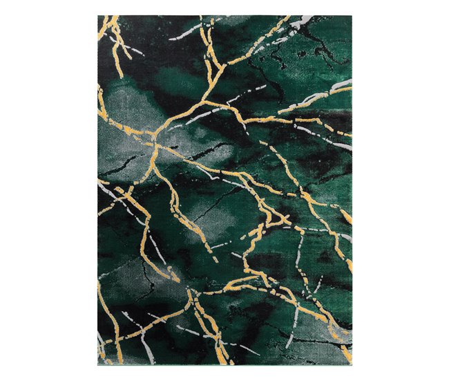 Alfombra EMERALD exclusivo 1018 glamour 80x150 Verde