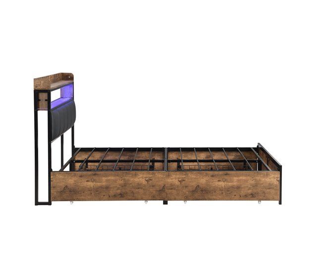 Camas de matrimonio Negro