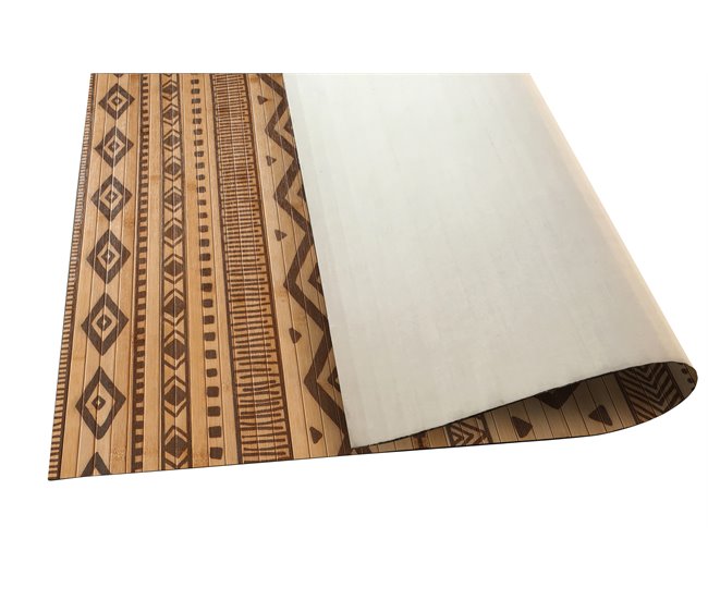 BAMBOO COOL - Alfombra Bambú Etnic Natural 120x180 Natural