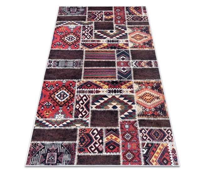 Alfombra lavable ANDRE 2305 Oriental patchwork 120x170 Multicolor