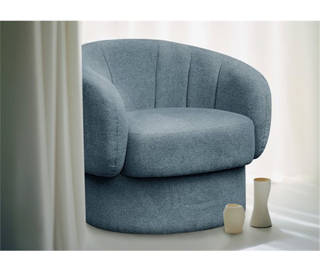 Sillón decorativo MELY Azul