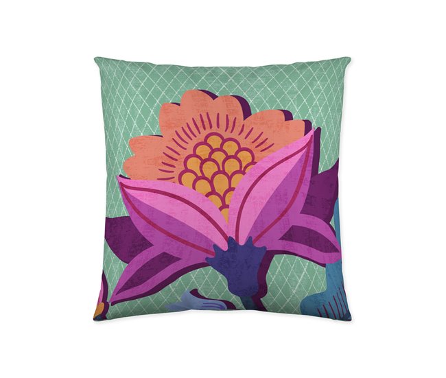 FUNDA DE COJIN VACIO MARENA BEIG Estampado