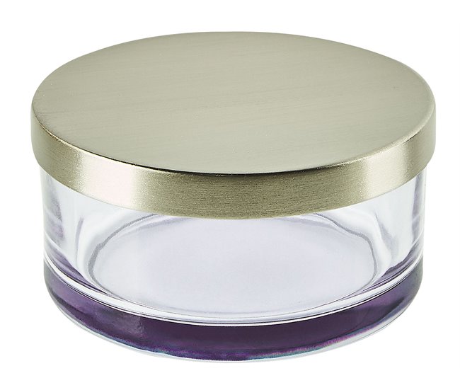 Beliani Conjunto de accesorios de baño TELMA Lavanda