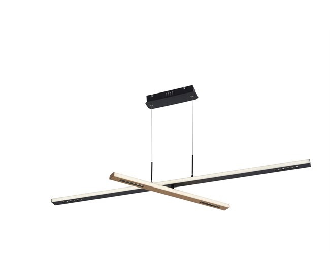 Lampara techo AZUSA marca CONFORAMA Negro