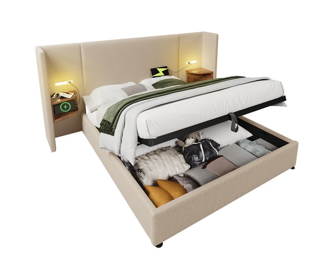 Canapés abatibles Beige