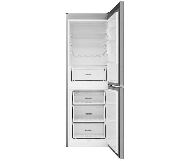 Frigorífico Combi 1,76M 308L Color Inox WHIRLPOOL W5 721E OX 2 Gris