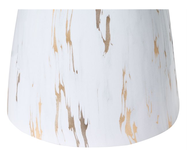 Beliani Mesa auxiliar WABBY Blanco