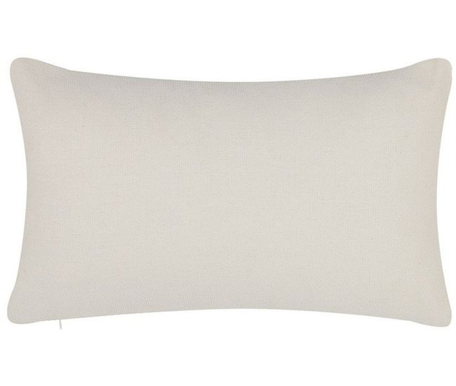 Beliani Cojín decorativo NASTURTIUM Beige