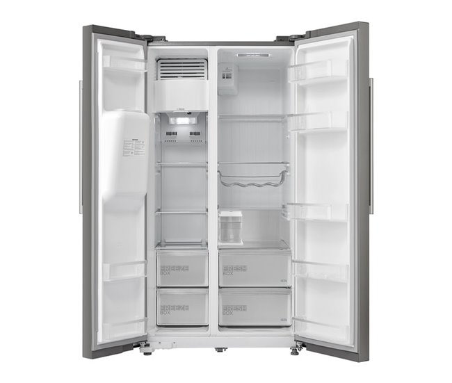 Frigorifico Americano Gris