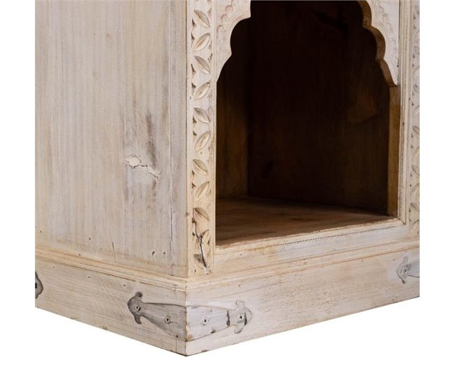 Estantería de madera Blanco