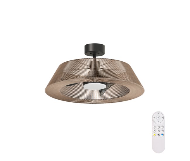 Ventilador techo SARA marca SABA Negro