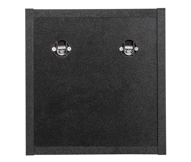 Estante cubo para baño Newport aglomerado 27 Negro