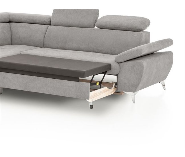 Rinconera con cama GISELA Gris Claro