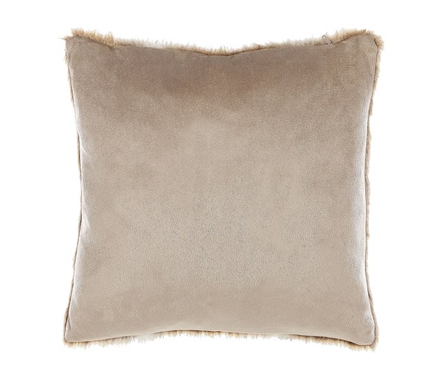 Beliani Cojín decorativo HORDEUM 45x45 Marron