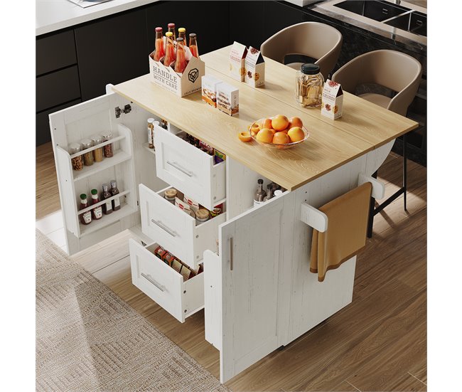 Armarios de Cocina 135 Blanco