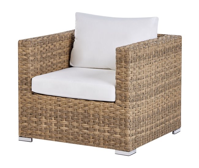 Beliani Conjunto de jardín XXL Beige