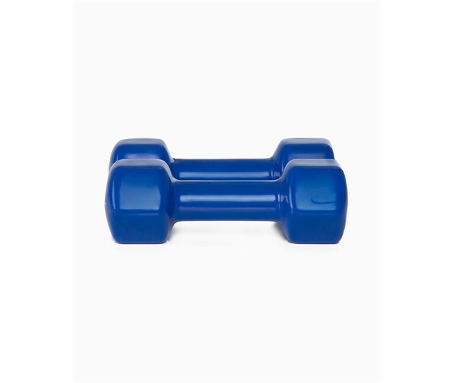 Mancuernas de Vinilo 4Kg (Pareja) - BOOMFIT Azul