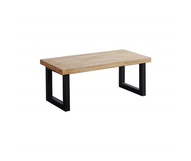Mesa de centro elevable Loft Negro