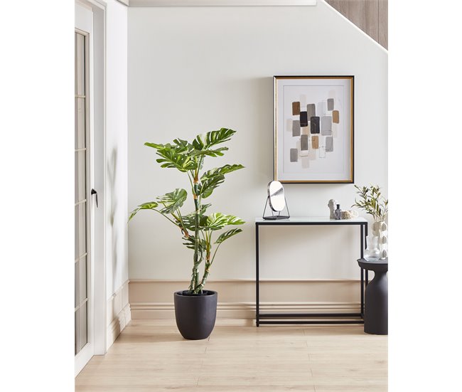 Beliani Planta artificial PLANTA MONSTERA Verde