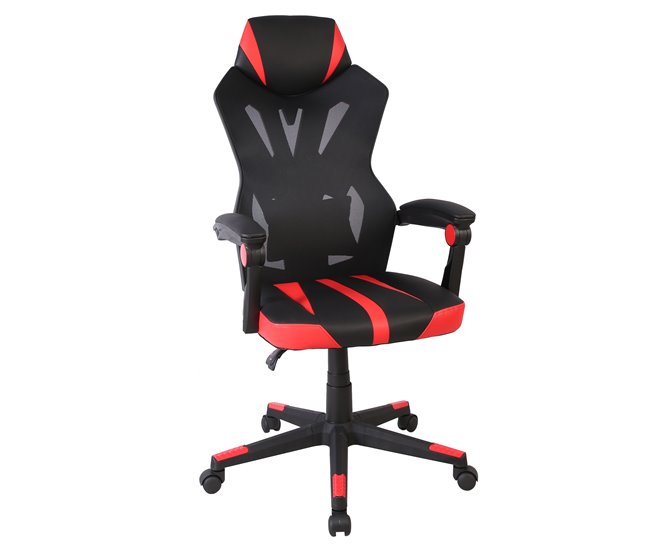 Silla gaming TOFU Negro/ Rojo