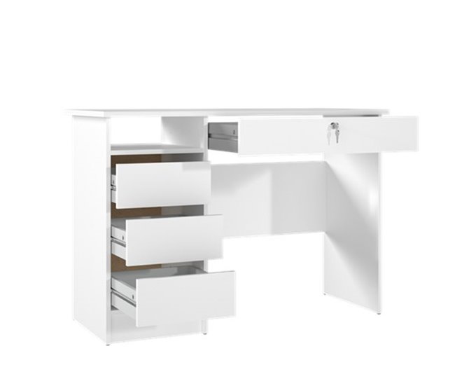 Mesa de escritorio COLLEGE II blanco Blanco