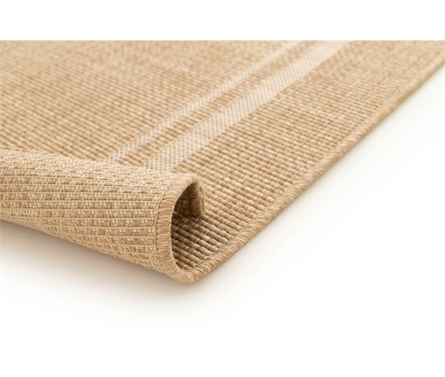 Alfombra de interior/exterior efecto yute GUINEA - ATTICGO 80x150 Beige