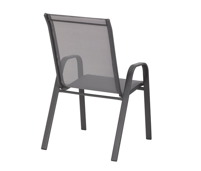Silla de jardín SORA color gris  Gris