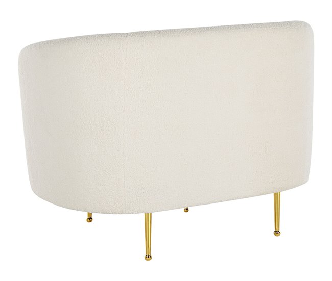 Beliani Conjunto de sofás LOEN Blanco